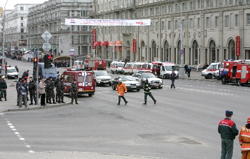 白俄羅斯首都發生地鐵爆炸 正值下班高峰期(圖)