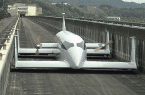 日本研發出貼地飛行列車: 能耗低 速度快