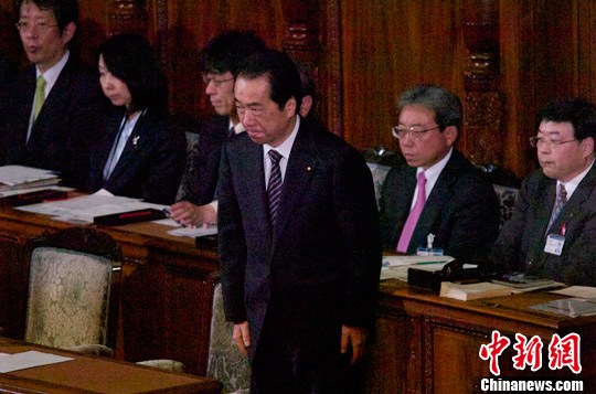 菅直人內閣不信任案遭否決 民主黨內團結扭轉大局