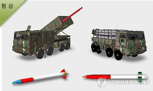韓國研制多管火箭發射系統 被命名為“天茂”