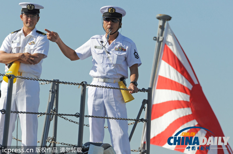 日本軍艦造訪俄羅斯 將參觀俄最高海軍學府（高清組圖）