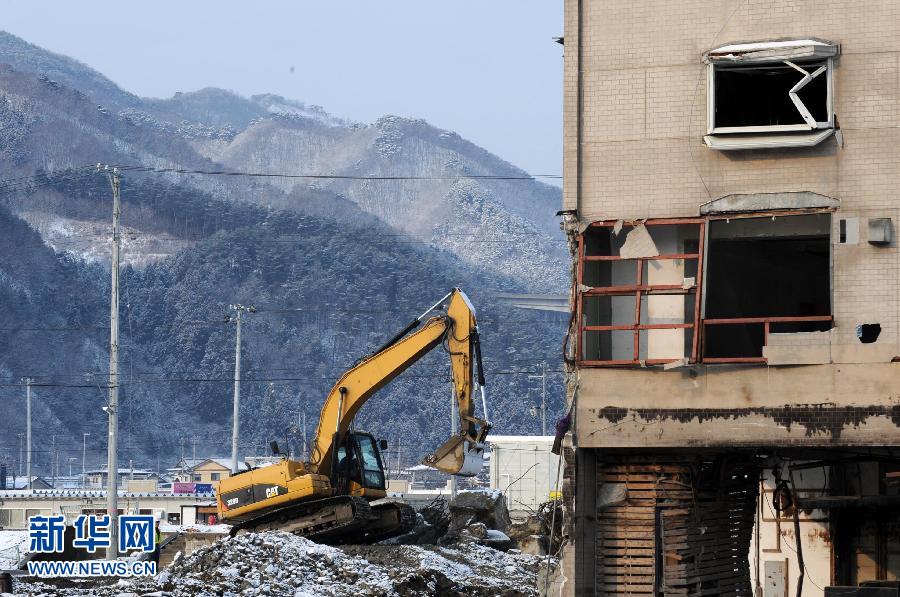 日本3·11大地震一周年:“加油!東北災(zāi)區(qū)!”