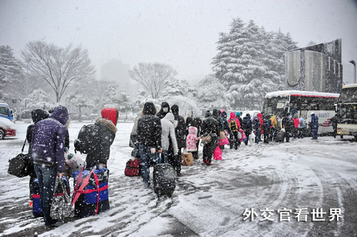 風雪無阻歸家路（二等獎）