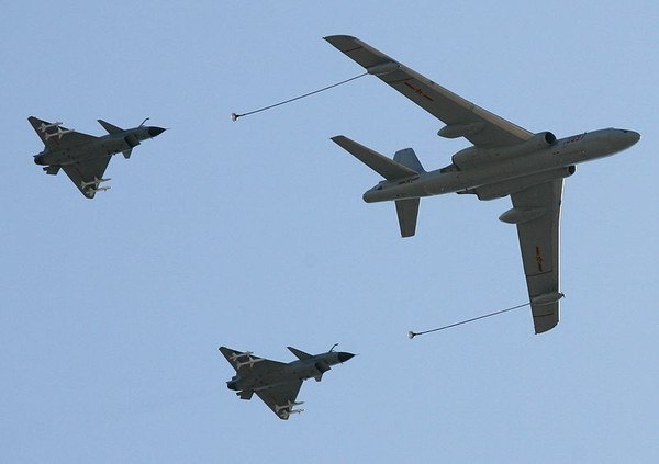 中國空軍現役機型圖集