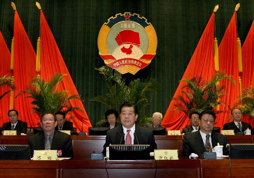 政協十屆常委會第十三次會議在京舉行 賈慶林主持
