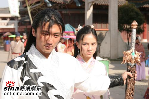 謝霆鋒李心潔主演央視第一部古龍戲開機(jī)(組圖)