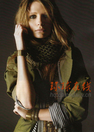 米莎?巴頓《Jalouse》雜志寫(xiě)真