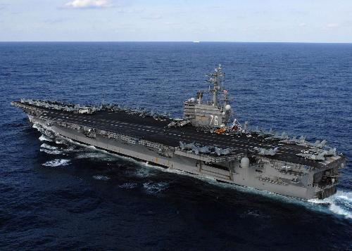 受核泄漏影響 美軍航母駛離核電站區域