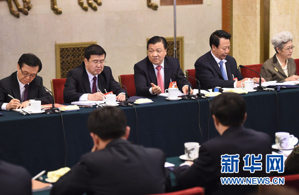 兩會授權發布：劉云山參加內蒙古代表團審議
