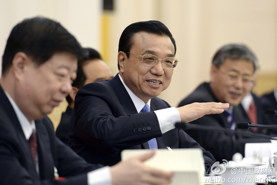 李克強參加山東代表團審議