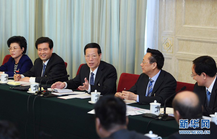 習(xí)近平等分別參加全國人大會議一些代表團審議