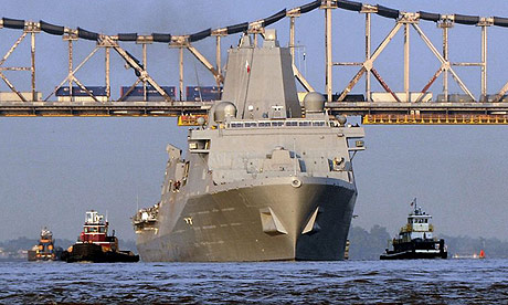 世貿中心廢鋼被用于建造新軍艦 美民眾對此褒貶不一