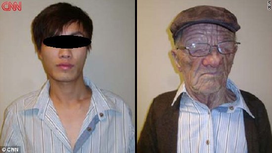 匪夷所思！一亞裔青年變身白人老頭從香港偷渡加拿大