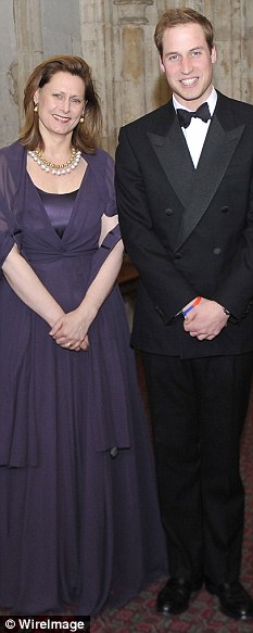 英媒披露前首相布朗夫人日記:威廉王子救我命
