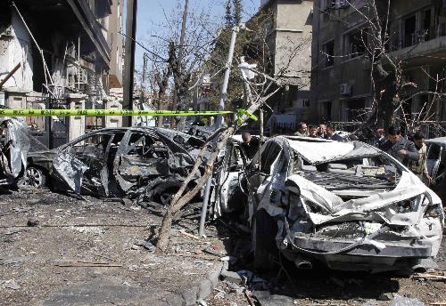 敘利亞首都發生多起爆炸襲擊致重大人員傷亡