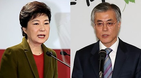 韓大選最后一輪民調：樸槿惠微弱優勢領先