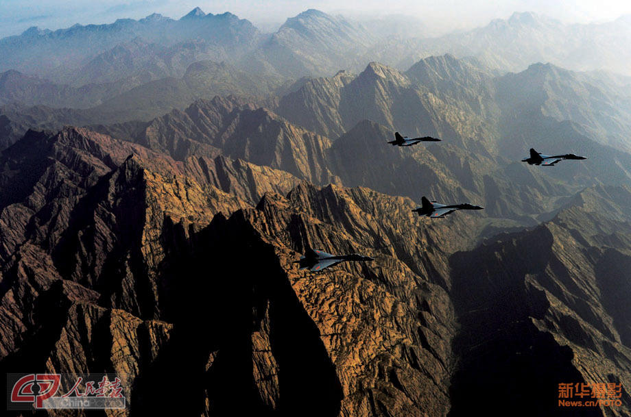 高清美圖：鏡頭記錄中國空軍的“強軍夢”