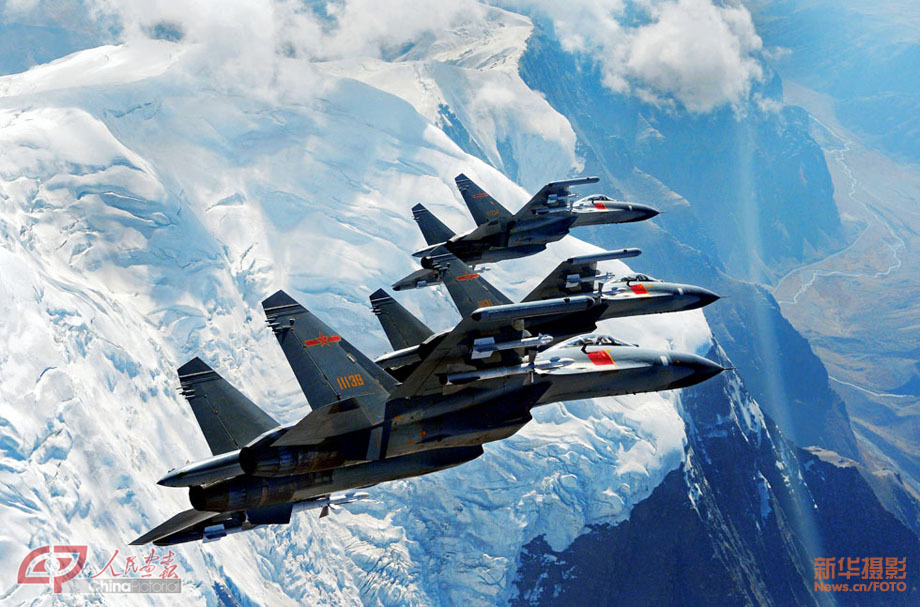 高清美圖：鏡頭記錄中國(guó)空軍的“強(qiáng)軍夢(mèng)”