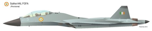 印度展示國產(chǎn)機(jī)身加長版中型五代戰(zhàn)機(jī)方案