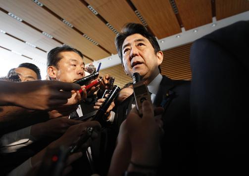 安倍重申要改自衛(wèi)隊為“國防軍”