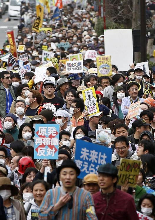 安倍發表東日本大地震兩周年寄語 稱將加速重建