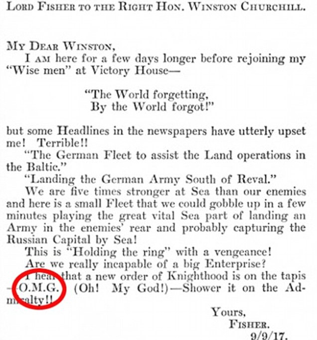 OMG！現(xiàn)代網(wǎng)絡(luò)流行語竟是百年前的“老發(fā)明”
