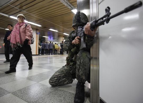 韓軍召開(kāi)緊急會(huì)議 防范朝鮮在韓實(shí)施“恐怖行為”