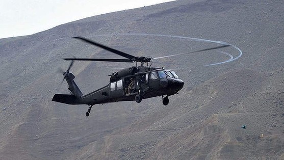 駐韓美軍一架軍用直升機在“三八線”附近墜毀