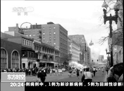 美警方鎖定波士頓爆炸嫌疑人 或?yàn)楸就量植婪肿?/></p>

<p align=