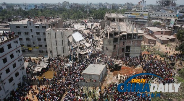 孟加拉商業大樓倒塌至少175人死亡