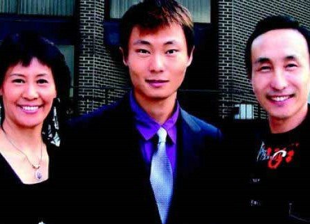 明星罕見全家福:周濤清新可人 吳尊全家俊男美女