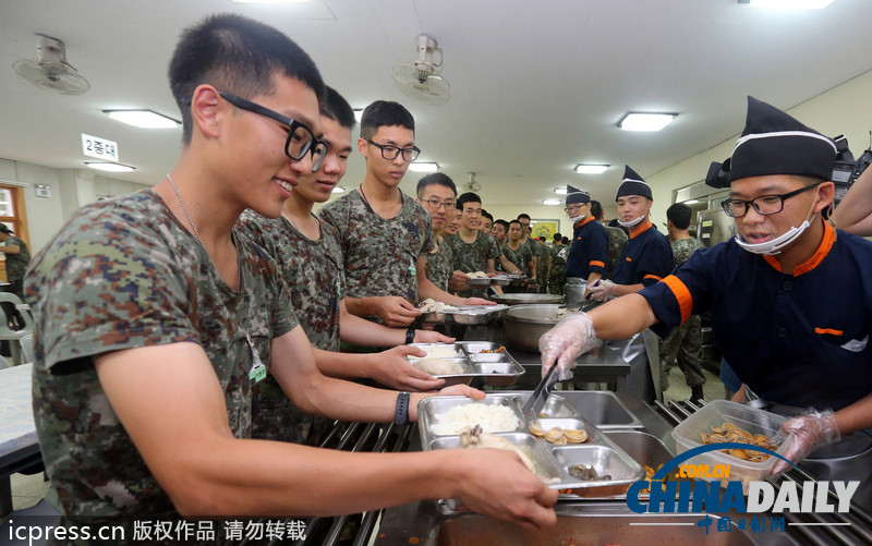 美味大補超幸福！韓國陸軍訓練食譜加入鮑魚參雞湯