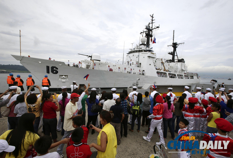 菲律賓海軍第二艘購自美國“漢密爾頓級”巡邏艦抵菲（組圖）