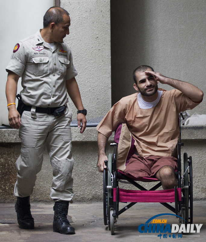 曼谷爆炸案伊朗籍嫌犯被判刑 揮拳頭敬軍禮態度囂張（組圖）