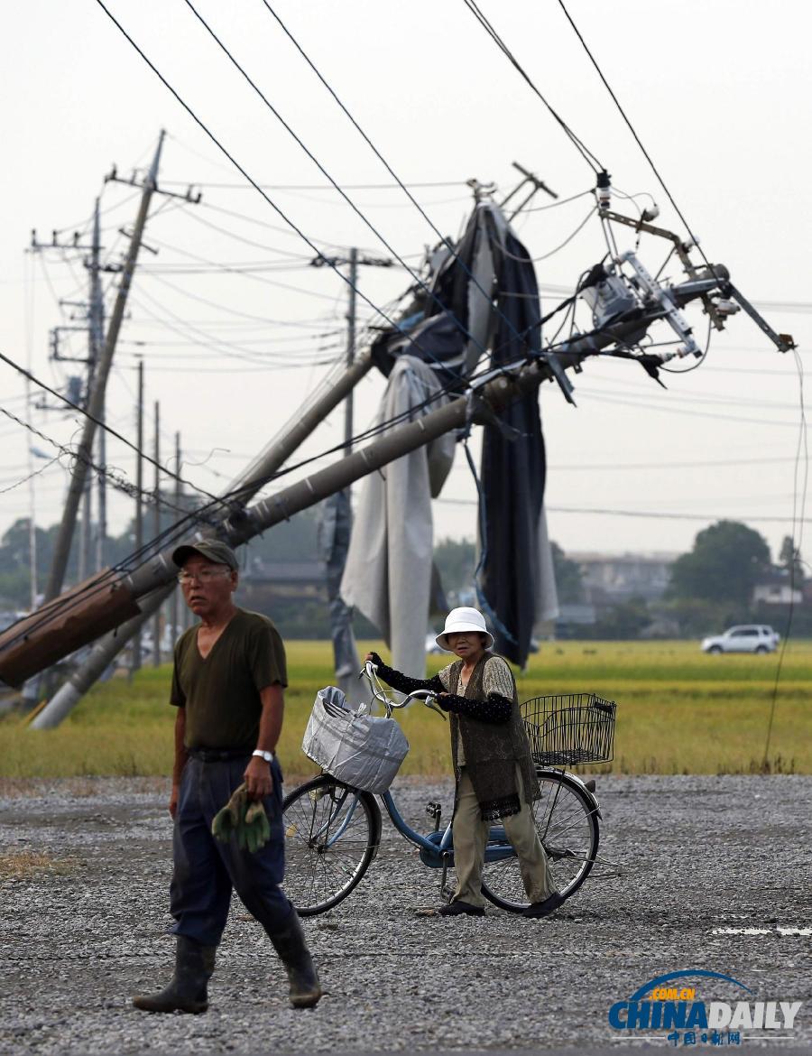 日本多地遭疑似龍卷風(fēng)襲擊 致數(shù)十人受傷