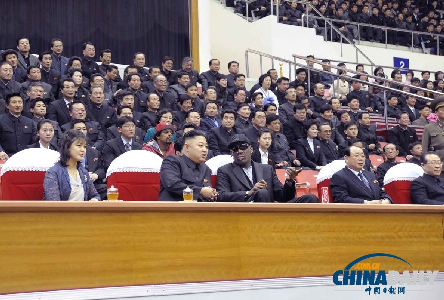 美國前NBA球星羅德曼抵達(dá)平壤 盼與金正恩共進(jìn)晚餐