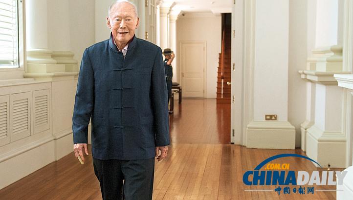 新加坡前總理李光耀90歲大壽 議員為其舉行慶祝會