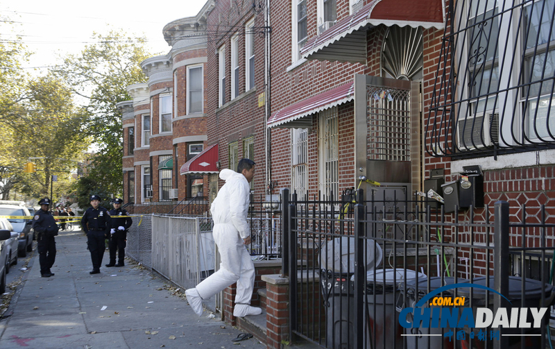 美國紐約一住所中5人被刺死 華裔嫌犯被警方逮捕