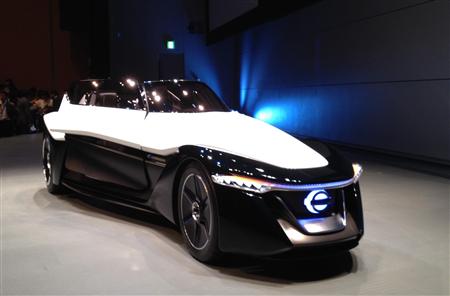 日產汽車公司新推三角形跑車 駕車者會有飛翔感覺
