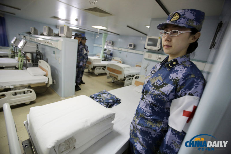 圖：中國派艦艇赴菲律賓醫(yī)療救助 為首次派出海外