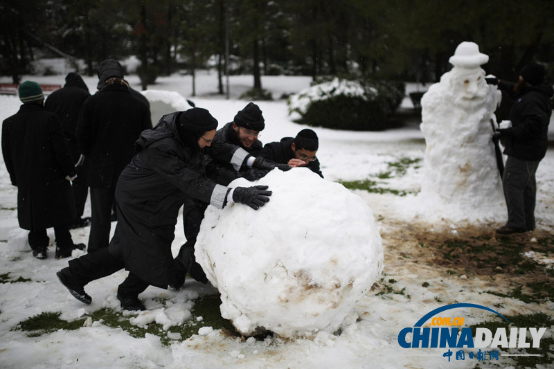 耶路撒冷遇罕見暴風雪 克里仍有望會見內塔尼亞胡