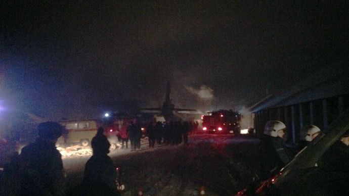 俄羅斯一運輸機墜毀 機上9人全部遇難