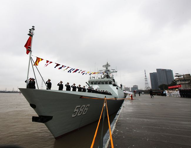 【盤點】中國海軍一年入列的17艘軍艦