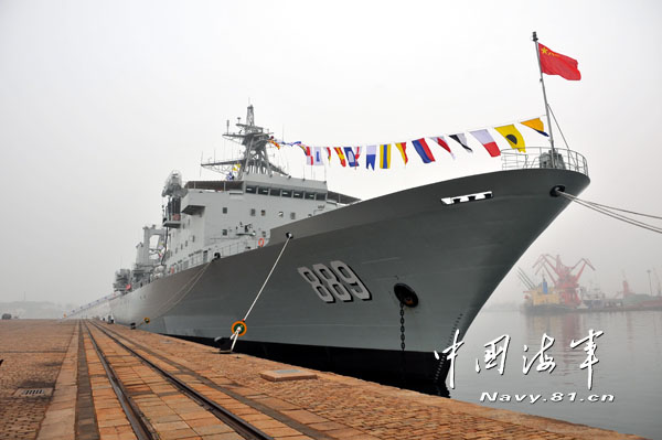 【盤點(diǎn)】中國海軍一年入列的17艘軍艦