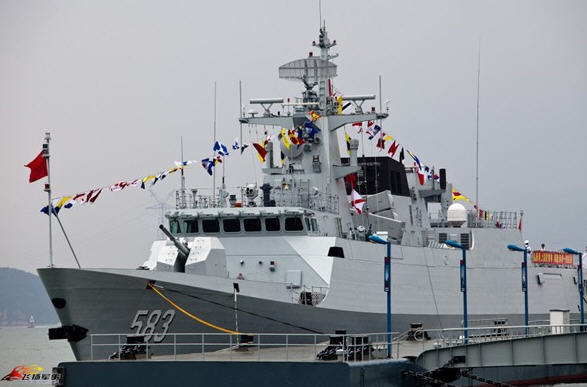 【盤點】中國海軍一年入列的17艘軍艦