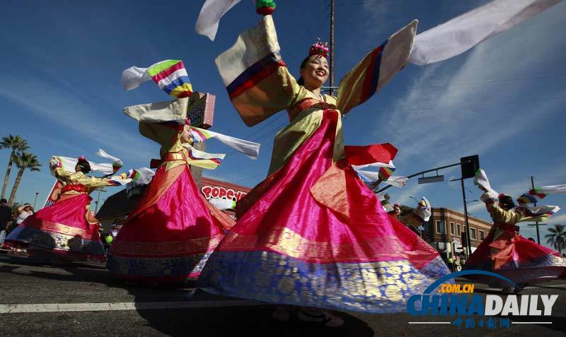 美國各地民眾慶祝馬丁·路德·金紀(jì)念日