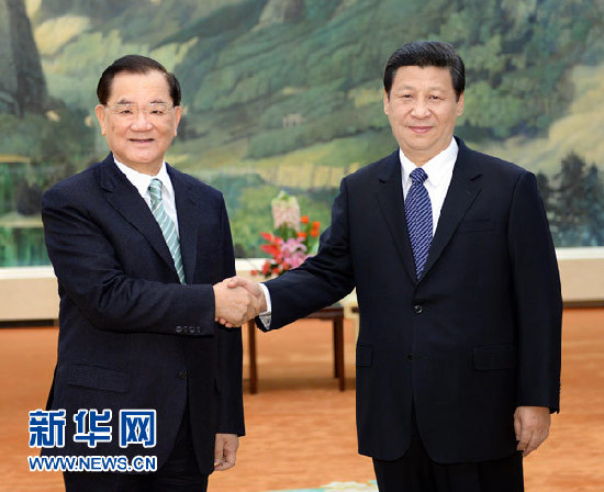 中共中央總書記習近平將會見中國國民黨榮譽主席連戰