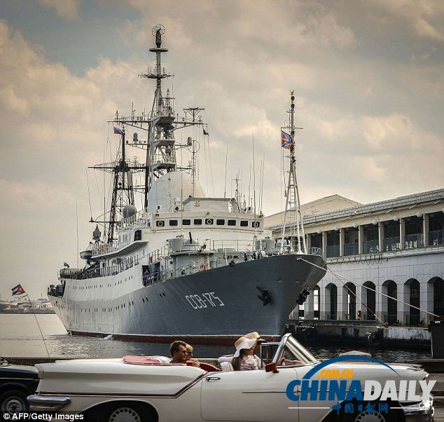 俄羅斯間諜軍艦意外?？抗虐陀屋喆a頭