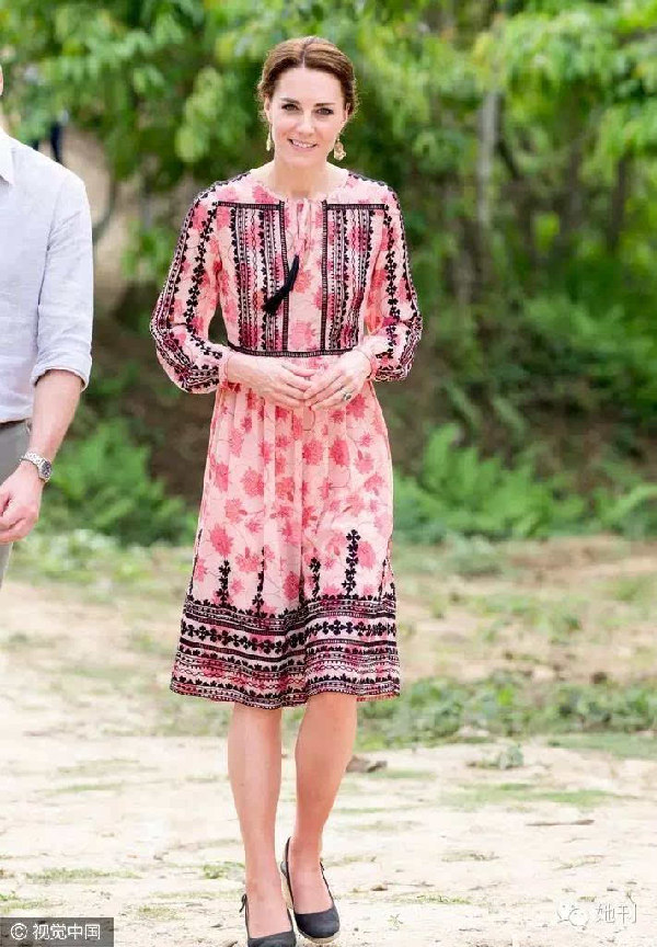 她貴比英女王，卻穿幾百塊的衣服美翻東南亞！