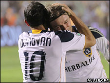 Beckham Triumphs in USA 貝克漢姆為銀河隊奪冠